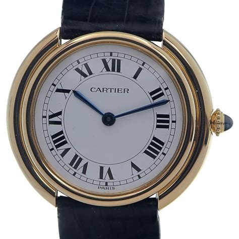 classic cartier watch|vintage cartier watch men's.